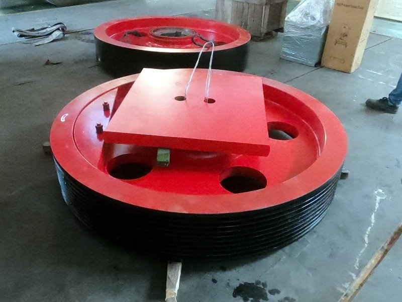 Jaw-Crusher-Flywheel-Pulley